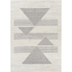 Modern Scandinavisch Tapijt KALENA - Wit/Grijs - 200x275 cm