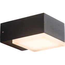 Steinhauer wandlamp Buitenlampen - zwart - metaal - 2725ZW