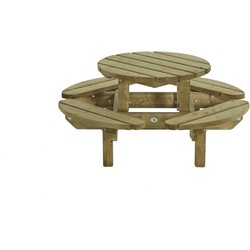 Kinderpicknicktafel rond