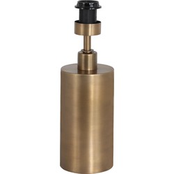 Metalen cilinder lampenvoet Steinhauer Brass Staal