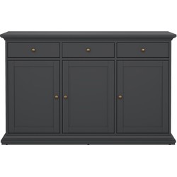 Dressoir met 3 deuren en 3 lades B143,7 cm  SOFIA