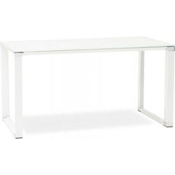 Klein recht bureau XLINE design 140x70x73 cm Wit