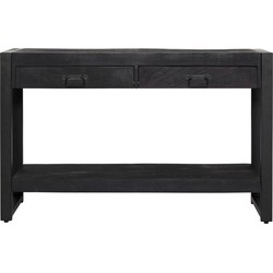 Starfurn Sidetable Boaz Black | 120 cm