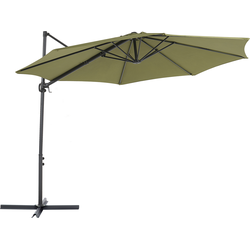 Beliani SAVONA II - Cantilever parasol-Groen-Polyester