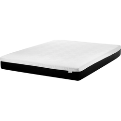 Beliani SPONGY - Matras-Wit-PU-schuim