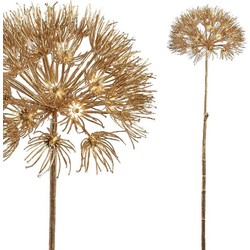 PTMD Twig Plant Allium Kunsttak - 15 x 15 x 72 cm - Goud