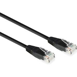 Act u/utp-netwerkkabel cat6 koper 5 m zwart