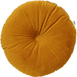 Dutch Decor OLLY - Sierkussen rond velvet  Ø40 cm - Chai Tea - Dutch Decor