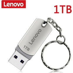 Lenovo Usb 3.0 Pendrive-1Tb Metaal-Hoge Snelheid-Flash Pen Drive-Draagbaar-Waterdicht-U Disk Stick-Mini Ssd Memoria Pen Usb