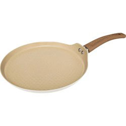 5Five Koekenpan - Alle warmtebronnen - Beige - D26 cm - aluminium - Koekenpannen