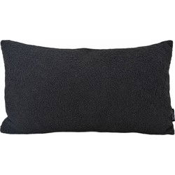 Sierkussen Bouclé Zwart | 30 x 50 cm | Polyester