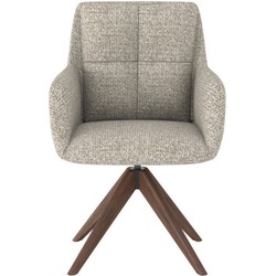 Bridge-stoel met massief houten poten L61 cm - DANTE