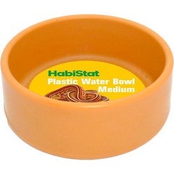 Habistat Aquadistri ronde plastic water bak middel 9 x 9 x 3,5 cm