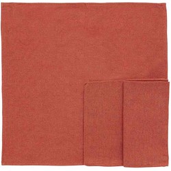 Original Home Napkin Recycled Rust Red