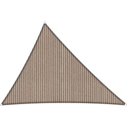 Shadow Comfort driehoek 4x5x5,4m Post Modern Mauve met bevestigingsset