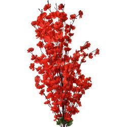 Clayre & Eef Kunstbloem 100 cm Rood Kunststof