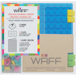 Waff Waff Waff Creatief Dagboek Set A7 Aqua