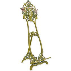 Gietijzeren art nouveau schildersezel