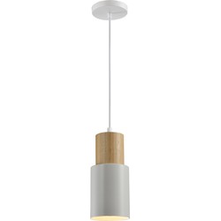 QUVIO Hanglamp koker vorm - QUV5053L-WHITE