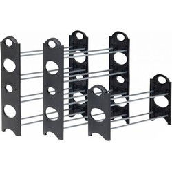 Benson Schoenenrek - 4x - stapelbaar - 64 x 20 x 34 cm - Schoenenrekken