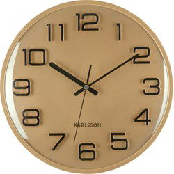 Wall Clock 3D Numbers 