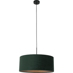 Steinhauer hanglamp Sparkled light - zwart - metaal - 50 cm - E27 fitting - 8156ZW