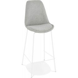 ALOE halfhoge snackkruk 49x45x105 cm Grijs