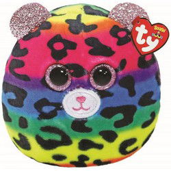TY Squish A Boo Knuffelkussen Luipaard Dotty 8 cm