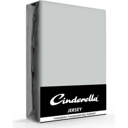 Cinderella Jersey Hoeslaken Light Grey-80/90 x 200 cm