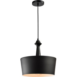 QUVIO Hanglamp rond zwart - QUV5108L-BLACK