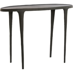 Light&living Side table 110x43x80 cm ARICA mat zwart