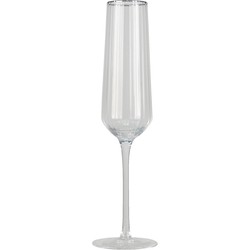 Clayre & Eef Champagneglas  250 ml Glas Wijnglas