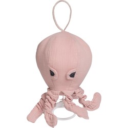 Baby's Only Baby Muziekdoosje - Muziekhanger octopus Breeze - Oud Roze - 100% katoen