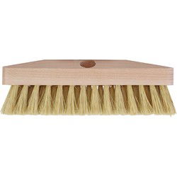 Talen Tools Bezemkop - buitenbezem/schrobborstel - hout - 22 cm - Bezem