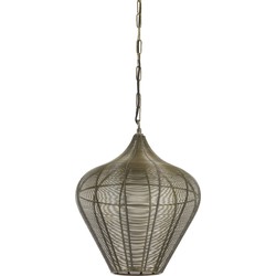 Light & Living - Hanglamp Alvaro - 36x36x40 - Brons