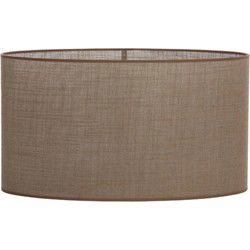 Light & Living - kap - Caden - bruin - textiel - E27 - 3558915