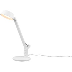 Moderne Tafellamp Ava - Metaal - Wit