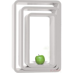 Lounge Cubes wit (3-delig) - Kare Design - wit