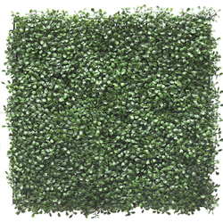 Greenmoods Kunsthaag Buxus - Nep plant - Sterk UV bestendig - 1 Stuk - 50x50cm