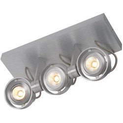 Plafondlamp LED dimbaar GU10 3x4.5W 286mm breed