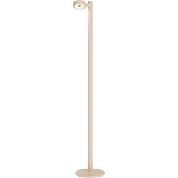 Sompex | vloerlamp RONDA| Zand | oplaadbare vloerlamp|