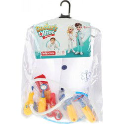 Toi-toys Verkleedset Dokter Junior Polyester Wit 10-delig