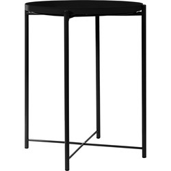 QUVIO Bijzettafel - Marco - QUV8040-BLACK