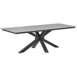 Ireland tafel - 240x100 cm - Centostone Napoli grey