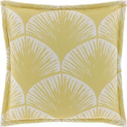 Unique Living - Kussen Clif 45x45cm Soft Yellow