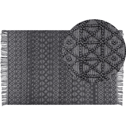 ALUCRA - Modern vloerkleed - Zwart - 200 x 300 cm - Wol