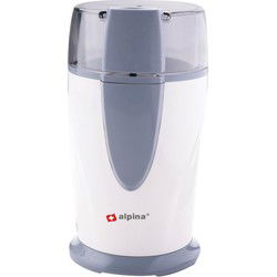Alpina Elektrische Koffiemolen 150W Wit/Grijs