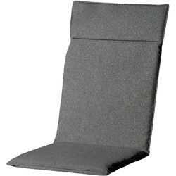 Kussen hoog 50x120 universeel outdoor Manchester grijs (4 stuks)