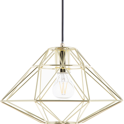 Beliani GUAM - Hanglamp-Goud-Staal