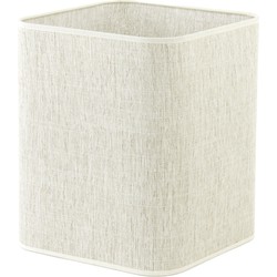 Light&living Kap vierkant rond hoog 25-25-30 cm BRESKA parel wit